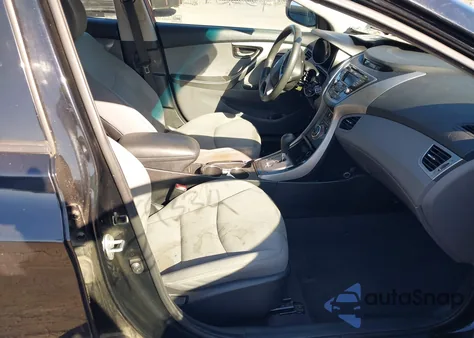 2013 Hyundai Elantra Gls from USA, damaged, VIN 5NPDH4AE7DH374464